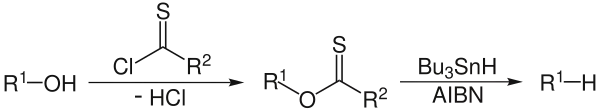 The Barton-McCombie deoxygenation