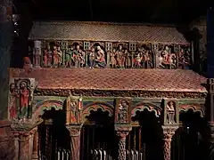 Cenotafio de los santos Vicente, Sabina y Cristeta en la basílica de San Vicente de Ávila.