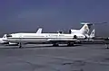 El Tupolev Tu-154M involucrado en el accidente, fotografiado en marzo de 2002.