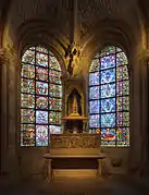 Capilla de la Virgen, la capilla axial de la basílica de Saint-Denis