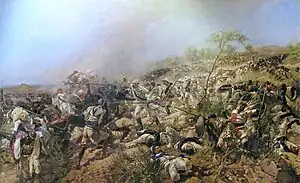 Batalla de Dogali, durante la anexión de Eritrea.