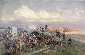 La Batalla de Fontenoy.