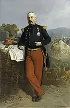 Achille-Francois Bazaine, Mariscal de Francia (1811-1888), castillo de Versalles