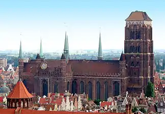 Gdańsk (co-sede): Co-Catedral Basílica de la Asunción de la Santísima Virgen María