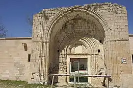 Entrada de la madrasa  Ahmed Gazi