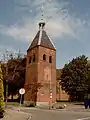 Torre exenta de la iglesia reformada de Beerta.