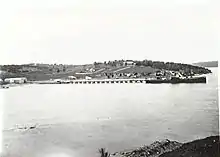 S.S. Bega, vapor de Illawarra Steam, en Edén en 1903.