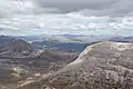 Vista desde lo alto de Ruadh-stac Mór hacia el noreste