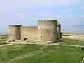 Interior de la fortaleza