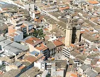 Vista aérea Iglesia de San Miguel Arcángel