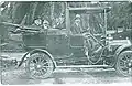 al volante ...Benigno Rojas Acosta...de izq. a derecha: Gral. Bernardino Caballero, Coronel Juan Antonio Escurra, Dr. Telémaco Silvera y Dr. Virgilio Silveyra...
