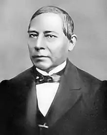 Benito Juárez 1806-1872, primer presidente mestizo, y también masón de México 1858. Firma el polémico Tratado McLane-Ocampo, México como república (mientras otros voluntarios comunistas luchaban por la república, un bisnieto de Juarez llegó a Coronel de Franco). Destaca Manuel Ávila Camacho, Presidente de México que en 1943 llamó al a fundación Rockefeller para inventar en Sonora la revolución verde que permitió sacar al mundo del hambre.