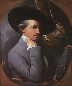 Benjamin West:  Autorretrato, (1770).