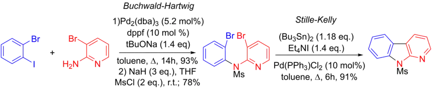 Síntesis de benzo[4,5]furopyridines