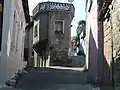 Las empinadas y sinuosas calles de la ciudad vieja.