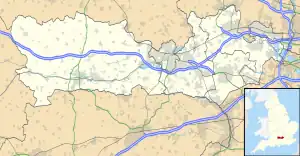 Wokingham ubicada en Berkshire