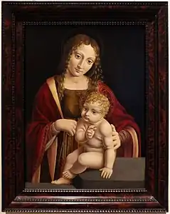 Virgen y el niño, 1500, Galería de imágenes del castillo Sforza