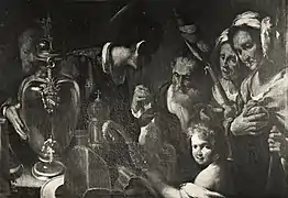 Elemosina di san Lorenzo (1620 a 1699), de Bernardo Strozzi