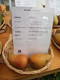 Las peras 'Beurré Clairgeau' cultivadas sin tratamientos químicos.
