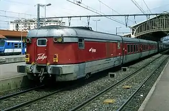 Ferrocarril TALGO.