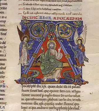 Biblia de Chartres, capital historiado