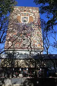  Biblioteca Central muro poniente