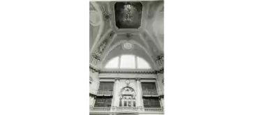 Cúpula de la antigua sede de la Biblioteca Nacional