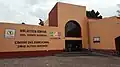 Entrada Principal de la Biblioteca Central Vicente Guerrero.