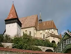 Iglesia fortificada de Biertan, Transilvania.