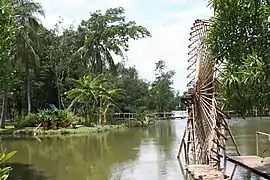 El río en el distrito de Binh Thanh.