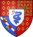 El blasón del Ducado de Montbazon.