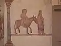 Fresco románico de la iglesia de Stiepel (construida en 1008).