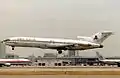 Boeing 727-264 Adv. de Mexicana (XA-HOV) aterrizando en el Aeropuerto Internacional de Los Ángeles.