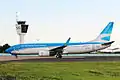 Boeing 737-800 de Aerolíneas Argentinas.