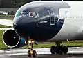 Boeing 767-25D (ER) de Mexicana (XA-MXN) en el Aeropuerto Internacional de la Ciudad de México.