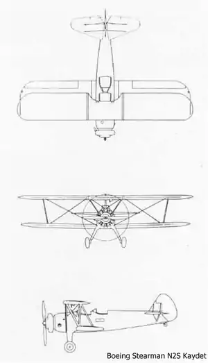 Dibujo del N2S/PT-13.