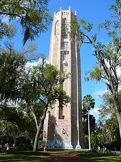 Parte de atrá de la Torre