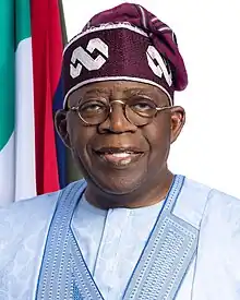 Nigeria Bola Tinubu, Presidente, Invitado