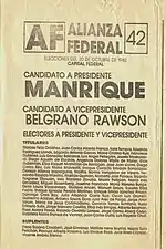 Alianza Federal