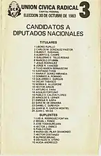 Unión Cívica Radical