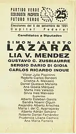 Partido Verde Ecologista Pacifista