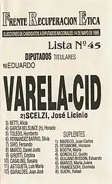 Frente Recuperación Ética