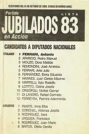 Jubilados en Acción