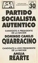 Partido Socialista Auténtico