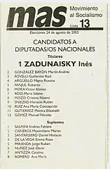 Movimiento al Socialismo