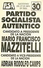 Partido Socialista Auténtico