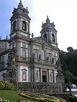 Santuario de Bom Jesus do Monte en Braga.