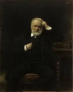 Retrato de Victor Hugo, de Léon Bonnat, 1879.