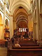 Interior de la catedral