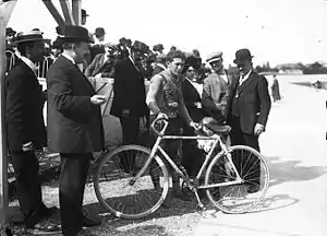 Jules Masselis a la Bordeus-París de 1911